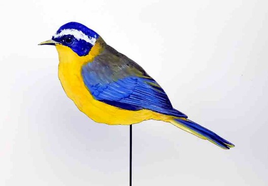 Braunkehlrötel 1247-a Dekovogel